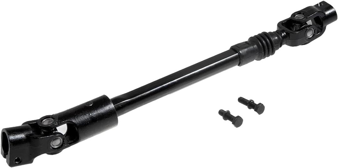 AUQDD Lower Steering Shaft w/U Joint Coupler Fit for (Power Gear Steering) 84-94 Jeep Cherokee [86-92 Comanche ] 84-90 Wagoneer (Steering Column Replace # 425-284 4713943)