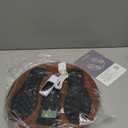 EMS Foot Massager with Infrared Therapy for Neuropathy & Pain Relief  Rechargeable Electric Muscle & Nerve Stimulator for Feet & Calves, Blood Circulation Booster, Plantar Fasciitis Relief (Brown)