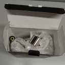 JDO Shower Head with Handheld, High Pressure Handheld Shower Head 6 Settings, Detachable Set with Stainless Steel Hose and Shower Bracket (Brushed Nickel)