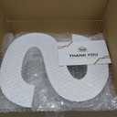 VLN Designs 10-Inch Arcylic MRS Charcuterie Letters with Clear Tongs - Perfect for Bachelorette Party Decorations, Bridal Shower Decorations, Bride-to-Be, Wedding Shower Decorations, & She Said Yes!