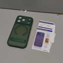 BXYJY for iPhone 17 Pro Magnetic Case with Stand, 2 Privacy Screen Protectors, Camera Control, Compatible with MagSafe, Full Lens Protection, Military Drop, Translucent Case for iPhone 17 Pro, Green