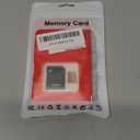 2 Pack TF Card 128GB with Adapter, High Speed Memory Card, UHS-I C10 A1 Memory TF Card for Tablet/Mobile Phone/Camera/Car Audio/Game Console (TF162 Red Gold 128GB)