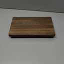 Amyhill Wood Pedestal Stand Kitchen Soap Tray Farmhouse Wooden Riser Stand for Kitchen Bathroom Counter Table Decor Plant Candle Vases Display(Classic,Dark Brown,12 x 7 Inch)