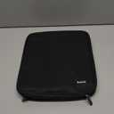 Hsmienk Lunch Box for Men, Large Lunch Bag for Adults Water Resistant Insulated Lunch Bag, Reusable Lunch Box Portable Lunchbox Tote Bag with Adjustable Shoulder Strap for Office Work, Black