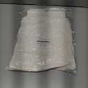 MAKABO Women's Maxi Pleated Skirt with Pockets, High Waisted A Line Long Skirts Button Down Business Casual Outfits (White, M)