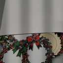 16 Pcs Christmas Photo Frame Ornaments Wooden Nutcrackers Santa Snowman Snowflake Picture Frame Tree Decoration DIY Photo Keepsakes for Xmas Party Decorations Winter Holiday Gift (Wreath)