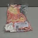 2 x Amazon Essentials Women's Side Tab Bikini Swimsuit Bottom (X-Large, Pale Peach Micro Floral)