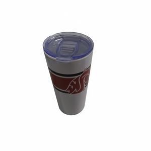 Rico Industries NCAA 20oz Stainless Steel Tumbler with Lid - Great For Coffee, Tea, Water or Cocktails,20oz