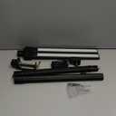 SIBRILLE LED Desk Lamp for Home Office - Dimmable Computer Desk Light with Clamp, Modern Architect Task Lamp with Color Changing, Flexible Desktop Lamp with Gooseneck for Monitor, Double Head, Black