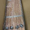 Amazer Wooden Garden Pathway 8.5FT, Non-Slip Roll-Out Walkway Pavers with Steel Wire & Ground Stakes for Garden/Backyard/Beach/Wedding (Natural Color)