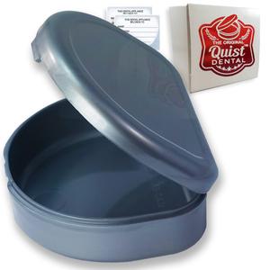 QUIST (TM) Solid Orthodontic Retainer Case (Grey) QUIST (TM) Solid Orthodontic Retainer Case (Grey)