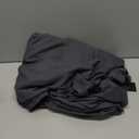 ZonLi Duvet Cover for Weighted Blanket (Grey, 60'' x 80''), Breathable Soft Duvet Cover Queen Size Removable Cooling Comforter Cover for All Season