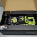 AMORIL 1/10 RTR Brushless Fast RC Cars for Adults,Max 50mph Hobby Electric Off-Road Monster Truck,Waterproof High Speed RC Car 4WD Remote Control Car with 3S Lipo,Green