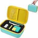 YouKnow Travel Storage Case Compatible with Nex Playground Game System, Custom Foam Tray Holds Active Game Console, HDMI & Power Cord, Remote, Camera Privacy Cover (Teal)