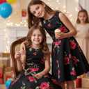 BlackButterfly Kids 'Audrey' Vintage 50's Girls Dress, 13-14