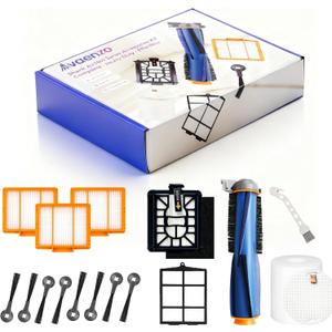 Replacement Parts Compatible with Shark AV2511AE AV2501S AV2610WA AV2501AE RV2502AE RV2610WA RV2520 AV2510 Accessories Kit with Main Brush,Filters,Foam Filters,Primary Filter,Side Brushes