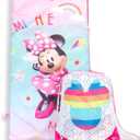 Jay Franco Disney Minnie Mouse Bowtique Slumber Sack - Cozy & Warm Kids Lightweight Slumber Bag/Sleeping Bag (Official Disney Product)