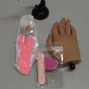 Nail Trainning Practice Hand with Clamp, Acrylic Nail Technician Manicure Supply, False Fake Hands for Nail Manicure, Best Manicure DIY Print Practice Tool