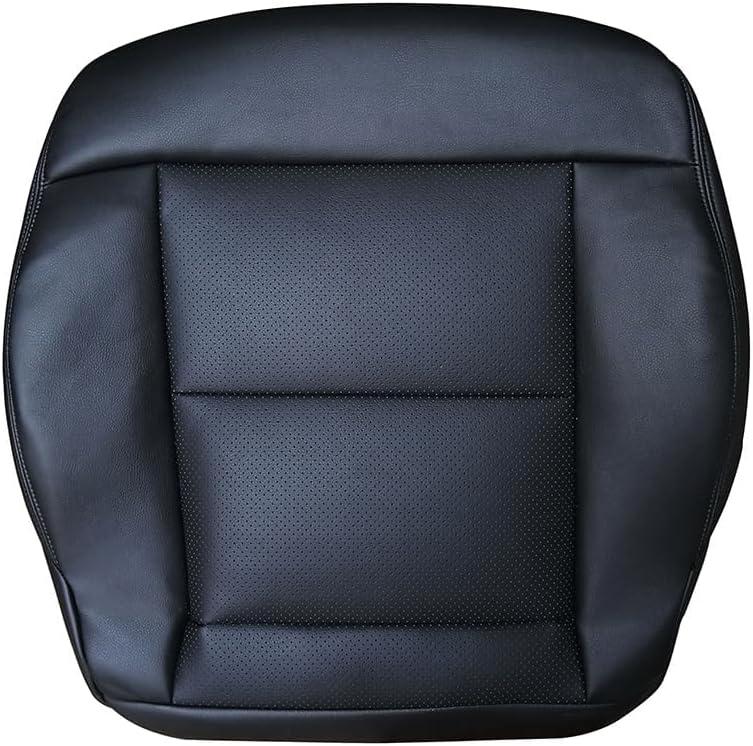 Black Driver Bottom Leather Cover Replacement for 2010-2014 E350 Leather w/Perforated Insert