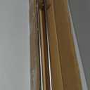Umbra Twilight Room 242732-104 Blackout, Perfect for Telescopic Curtain Pole, 71.1 - 123 cm, Brass, 18/8  Nickel, 28 to 48-Inch