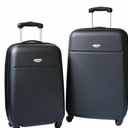 Northpack Set 20IN & 24IN Hardside Spinner Luggage, Black