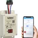 briidea Bluetooth Trailer Brake Controller, Proportional Brake Controller with APP Control & LED Display, Boost Function for Smoother Braking, Ideal for Heavy-Duty & Frequent Towing (1-4 Axles)