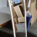 Elevon Full Length Mirror with LED Lights, 71"x26" Floor Mirror with Dimming & 3 Color Lighting, Led Mirrors Full Length with Stand for Bedroom, Dressing Room, Arched