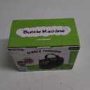 Bubble Machine Durable Automatic Bubble Blower, 18000+ Big Bubbles Per Minute Bubbles for Kids Toddlers Bubble Maker Operated by Plugin or Batteries Bubble Toys for Indoor Outdoor Birthday Party (Black)