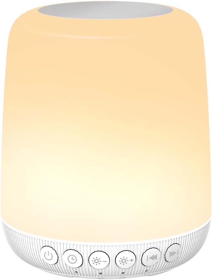 Night Light LED Touch Night Dimmable with 20 Levels of Brightness 4 Timer Rechargeable Battery for Bedroom Baby Nursery Living Room Home for Kids and Adult Breastfeeding Sleep Aid White