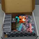 Train Set for Toddlers, Magnetic Train Toys for Toddlers 3+, 4pcs Trucks Toy Train for Boys and Girls, Birthday Christmas Toy Gifts for 3 4 5 6 7 8 Years Old