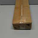 Yafex Curtain Rod 32-144 Inch, Heavy Duty 1 Inch Adjustable Curtain Rods for Windows, Black Extra Long Window Treatment Rods, Modern Design, Easy Installation