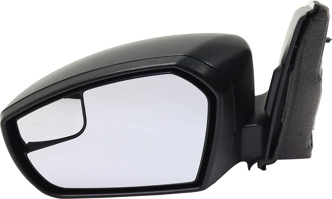 Kool Vue Driver Side Power Non-Heated Mirror for Ford Escape 2017-2019 Without Signal Light, Blind Spot Monitor, Memory & Puddle Lamp Textured