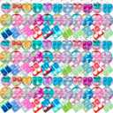 ONKULL Pop Fidget Keychain 90 Pack ,Mini Fidget Toys Bulk ,Sensory Toys for Kids ,Party Favors for Kids 4-8,8-12 Year ,Back to School Gifts for Classroom ,Back to School for Students Goodie Bags