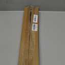 Curtain Rods for windows 32-62 inch, 5/8 inch Decorative Brown Splicing Heavy Duty Metal Curtain Rod set with Brackets
