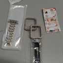 Mosonio Compatible with Apple Watch Band 38mm 40mm 41mm 42mm 44mm 45mm 46mm 49mm with 2 Pack Case Women, Jewelry Replacement Metal Bands Strap with Bling PC Protective Case for iWatch Ultra SE Series 11/10/9/8/7/6/5/4/3/2/1 (Starlight)