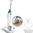 Bissell Power Fresh Steam Mop with Natural Sanitization, Floor Steamer, Tile Cleaner, and Hard Wood Floor Cleaner with Flip-Down Easy Scrubber, 1940A