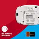 First Alert CO606, Plug-In Carbon Monoxide (CO) Detector, Hardwired Alarm with Battery Backup, 3-Pack