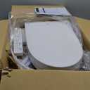 TOTO SW3074#01 WASHLET C2 Electronic Bidet Toilet Seat with PREMIST and EWATER+ Wand Cleaning, Elongated, Cotton White