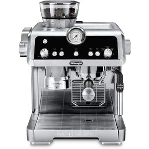 De'Longhi La Specialista Espresso Machine with Sensor Grinder, Dual Heating System, Advanced Latte System & Hot Water Spout for Americano Coffee or Tea, Stainless Steel, EC9335M, 1.3 liters
