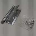 Nostalgic Warehouse Ball-Tip Residential Door Hinge with Square Corners