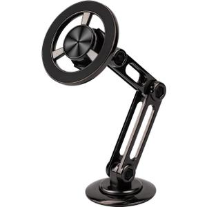 Magnet Phone Holder for Car, 360 Rotation Pro Phone Mount Car Magnetic Practical Car Phone Holder Mount with Metal Ring Phone Holder Accessory for Car Dashboard Air Vent