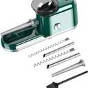 Electric Cigarette Rolling Machine Automatic Roller Maker Portable Household Auto Cigarette Injector Machine 3 in 1 for King/Regular Slim 100s Size Cigarettes Pre Roll Cones (Green)