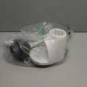 Clorox Toilet Plunger and Bowl Brush Combo with Caddy, 6.75 x 7 x 19.5 in, White/Gray