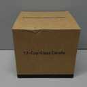 12-Cup Replacement Coffee Carafe Compatible with Mr. Coffee Coffee maker Pot, Replace Part# PLD12 PLD12-RB Series, Black Handle (Classic)