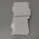 uxcell 100pcs Mini Cake Boards, Mousse Cake Cardboards Square Cake Bases Plates Cupcake Dessert Displays Base Tray for Cupcakes, Cakes, Pastries, Dessert Base - Grease Proof (White) (3.3 x 3.6 inch)