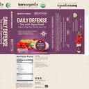 2 x BareOrganics DAILY DEFENSE TEA (Organic) with superfoods and Probiotics, 10ct single serve Cups