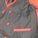 TUXBURNTXZ Black and Red Suit for Men Tuxedo Suit Slim Fit Double Breasted Suit XL