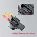 Fuel Tank Selector Valve 6 Ports Fit for Ford Ranger F150 F250 F350 1985-1986 Replace#E5TZ9189B E5TZ-9189-B