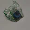 Hopeseed Orgone Pyramid for Positive Energy, Orgonite Natural Amethyst&Aquamarine Healing Crystals Pyramid for Reduce Stress Chakra Reiki Healing Meditation Cleanses The Mind and Boosts Confidence