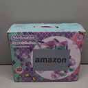 Mermaid Roller Skates for Girls Kids, Mosoulais 4 Size Adjustable Light up Wheels Skates for Toddlers, Beginner Women Rollerskates Indoor Outdoor for Xmas Birthday Gifts, Patines para Nias Nios (X-Small-Toddler(7C-10C), Pink)